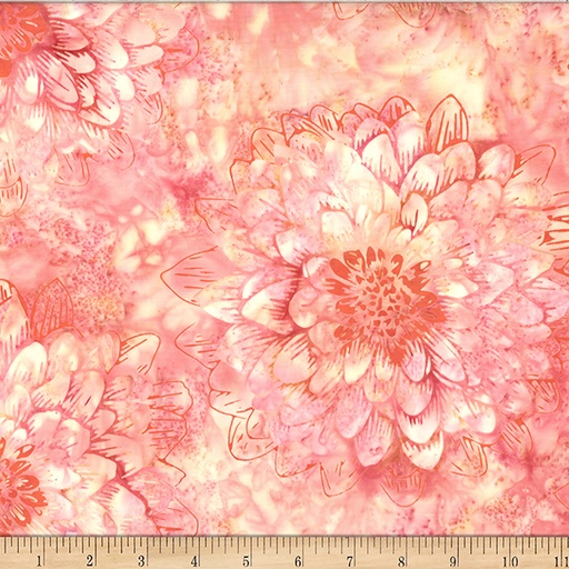 [35538] Shirley Temple W2576-198-Apricot bali Batik (35538)