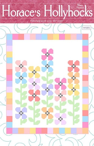 [35695] Horace's Hollyhocks  Pattern (35695)