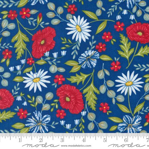 [35725] Red White Bloom Midnight Blue 56110 12 (35725)