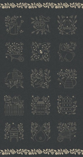 [35755] Bloom And Grow 7055 14 Panel Black (35755)