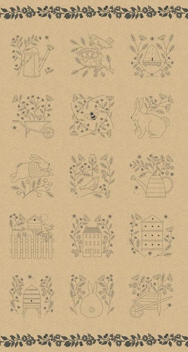 [35756] Bloom And Grow 7055 12 Panel Tan (35756)