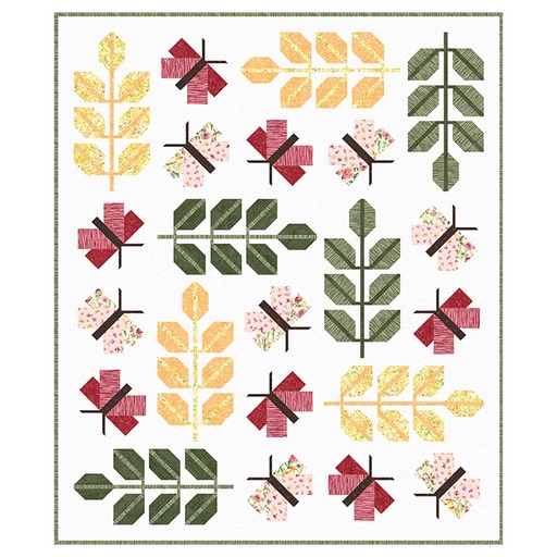 [35838] Oak Moth Quilt Kit 57" x 67.5" (35838)