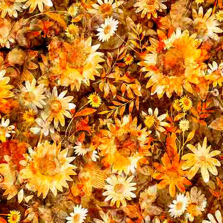 [35869] ALL THE BUZZ   BEES AND FLORAL 30950-A (35869)