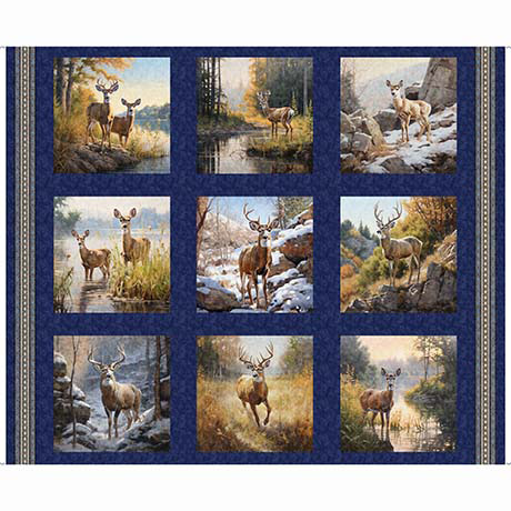 [35881] BUCK WILD   Deer Picture Patches 30803-N (35881)
