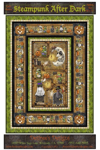 [36303] Steampunk After Dark Kit 54"x73" (36303)