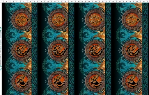 [36320] Dragons - Emerald Reign 22DRG-1 Border (36320)