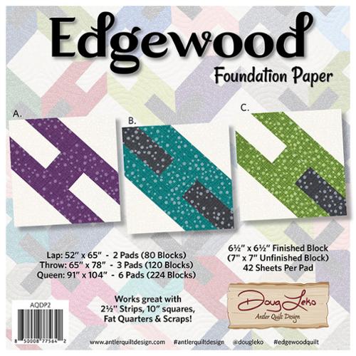 [36419] Edgewood Foundation Pad AQDP2 Antler Quilt (36419)