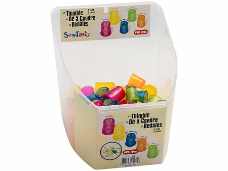 [36433] Stitchers Thimbles Assortment in Bucket (36433)