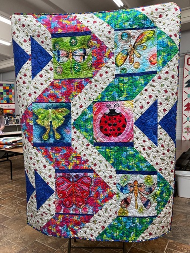 [36440] Bounce (Tiny Wonders) finished quilt