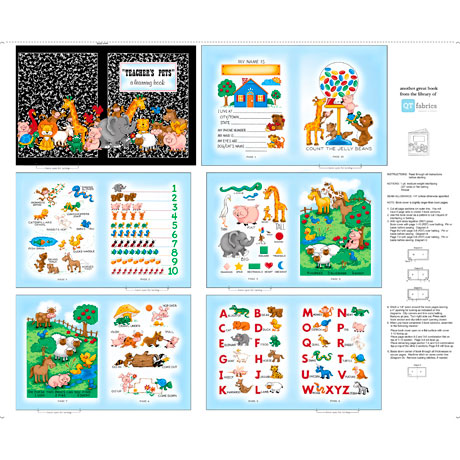 [36456] TEACHER'S PET BOOK PANEL (36456)