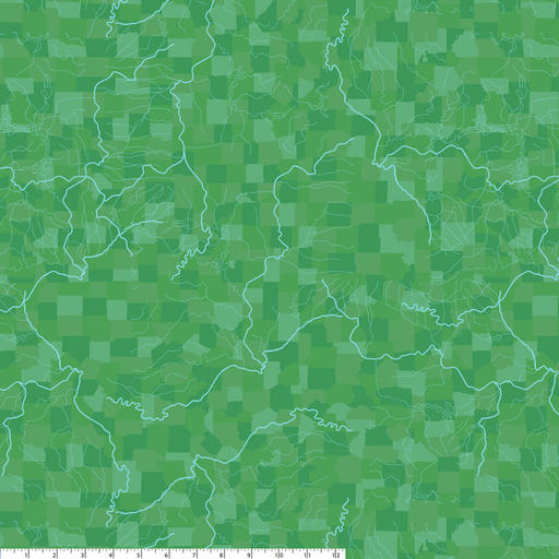 [36475] 2025 Missouri Shop Hop Flowing Rivers Green (36475)