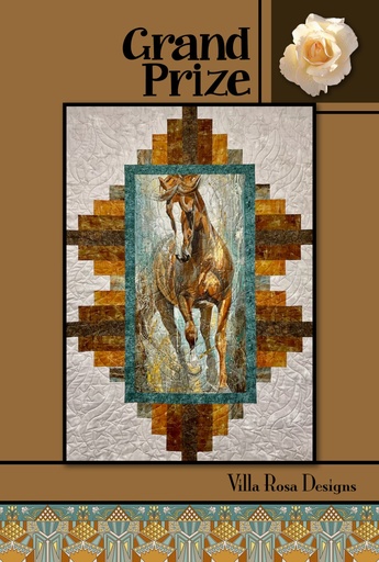 [36608] Grand Prize Quilt Pattern by Villa Rosa (36608)
