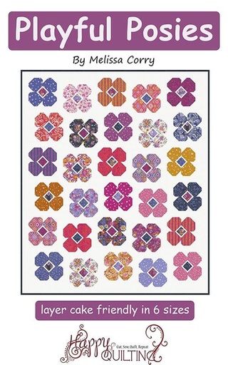 [36693] Playful Posies kit 58" x 70" (36693)