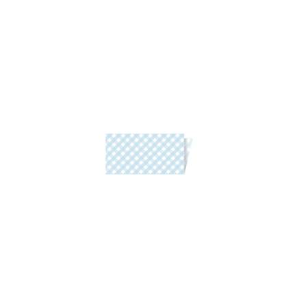 [36755] Single-Fold Quilt Binding Micro Gingham Boy Blue (36755)