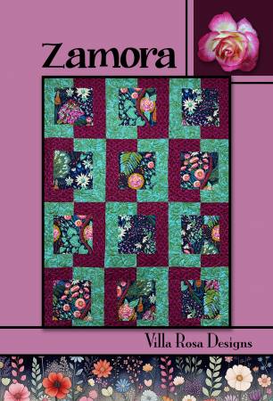[36761] Zamora Quilt Pattern by Villa Rosa Designs (36761)