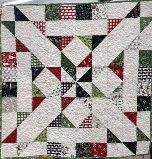 [36787] Charmed I'm Sure Finished Quilt 40.5" x 40.5" (36787)