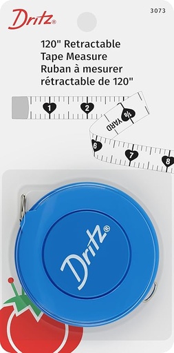 [36791] Dritz 120" Rectractable Tape Measure (36791)