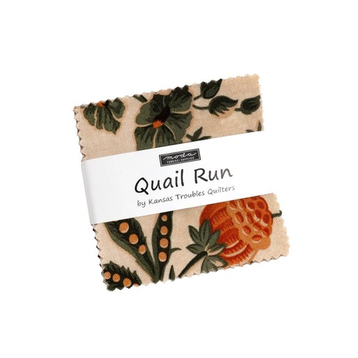 [36837] Quail Run Mini Charm Pack (2.5" squares) Kansas Troubles (36837)