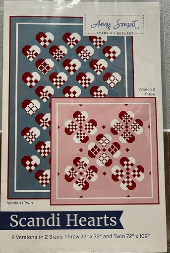 [36915] Scandi Hearts quilt pattern (36915)