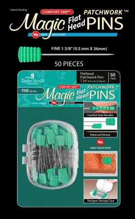 [37054] Magic Pins Flathead Patchwork Fine 0.5mm x 36mm 50pc (37054)