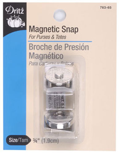 [37055] Dritz Magnetic Snaps 3/4" Nickel 2 pc (37055)