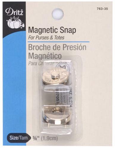[37056] Dritz Magnetic Snaps 3/4" Gilt 763 35 (37056)