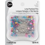 [37057] Dritz - Long Pearlized Pins - 1 1/2" 120 ct (37057)