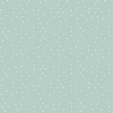 [37154] Love You to the Moon Flannel Stars Powder Mint F18276 (37154)
