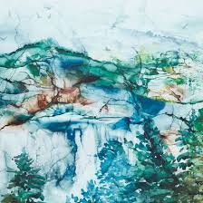 [32968] Cedarcrest Falls Scenic Teal Multi (32968)