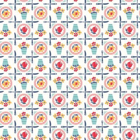 [30287] Cook Book Luncheon Coral (30287)