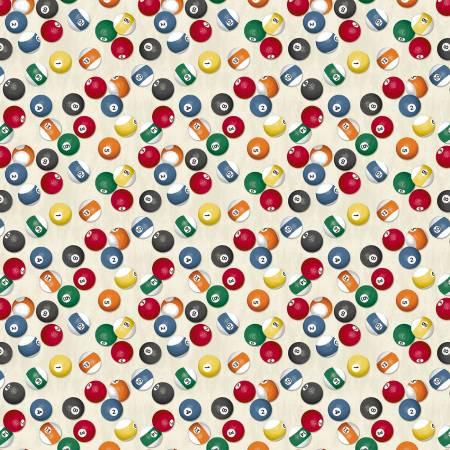 [27770] Cream Pool Table