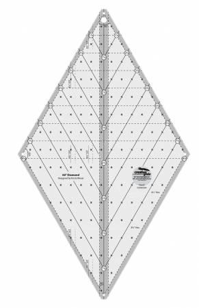 [29344] Creative Grids 60 Degree Diamond Ruler (29344)