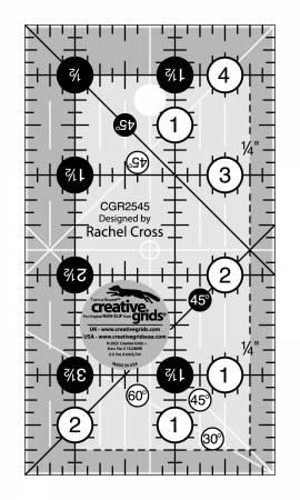 [31947] Creative Grids Quilt Ruler 2-1/2in x 4-1/2in (31947)