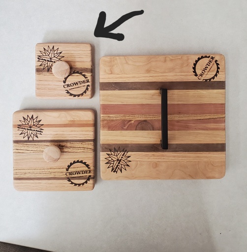 [34177] Crowder Creations 4" Block Clapper (34177)