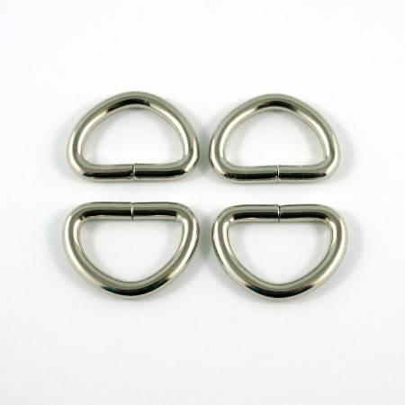 [28668] D-rings for 1/2in Straps Nickel