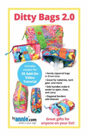 [33656] Ditty Bags 2.0 Pattern by By Annie (33656)