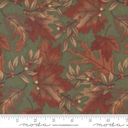 [31139] Fall Melody Flannel Olive 6901 12F Moda #1 (31139)