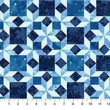 [30955] Father Christmas Navy Quilt (30955)