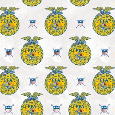 [32519] FFA Forever Blue Refreshed FFA Emblems Off White (32519)
