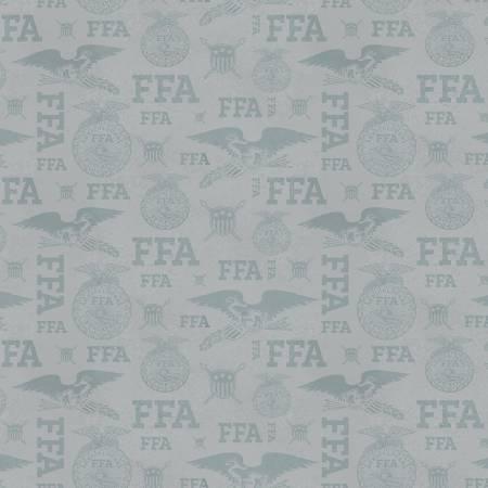 [32524] FFA Forever Blue Refreshed Tonal Logos Gray