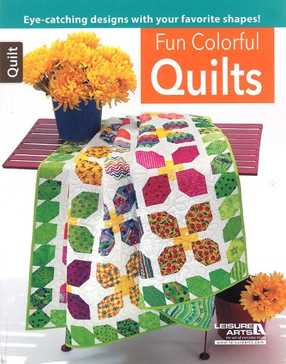 [19288] Fun Colorful Quilts Book