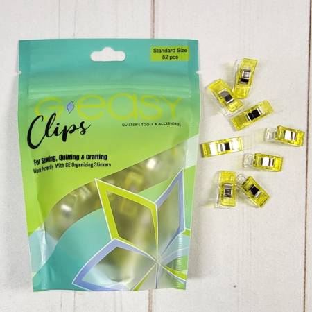 [34119] GEasy Clips Standard Yellow (34119)