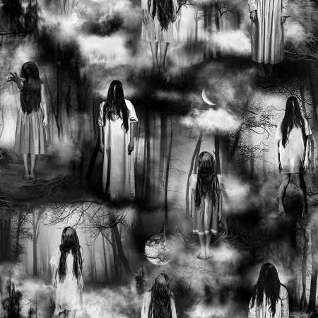 [32416] Grey Creppe Ghost Girls Into The Wood (32416)